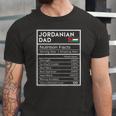 Jordanian Dad Nutrition Facts National Pride For Dad Jersey T-Shirt
