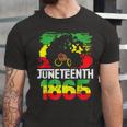 Juneteenth Is My Independence Day Black Freedom 1865 Jersey T-Shirt