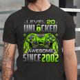 Level 20 Unlocked Awesome Since 2002 20Th Birthday Gaming V2 Unisex Jersey Short Sleeve Crewneck Tshirt