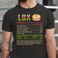 Lox Nutrition Facts Funny Christmas 12 Shirt Unisex Jersey Short Sleeve Crewneck Tshirt