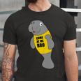 Manatee Novelty Come At Me Bro Unisex Jersey Short Sleeve Crewneck Tshirt