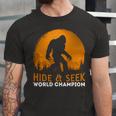 Market Trendz Bigfoot Hide And Seek Champion 405 Trending Shirt Unisex Jersey Short Sleeve Crewneck Tshirt