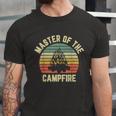 Master Of The Campfire Camping Vintage Camper Unisex Jersey Short Sleeve Crewneck Tshirt