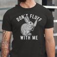 Mens Dont Fluff With Me Tshirt Funny Bunny Rabbit Easter Graphic Novelty Tee 176 Trending Unisex Jersey Short Sleeve Crewneck Tshirt