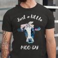 Moody Cow Lovers Farm Clothes Cowgirl Unisex Jersey Short Sleeve Crewneck Tshirt