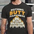 Nothing Butt Happiness Funny Welsh Corgi Dog Pet Lover Gift V5 Unisex Jersey Short Sleeve Crewneck Tshirt