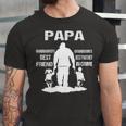 Papa Grandpa Gift Papa Best Friend Best Partner In Crime Unisex Jersey Short Sleeve Crewneck Tshirt