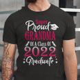 Proud Grandma Of A 2022 Graduate Class Of 2022 Graduation Jersey T-Shirt
