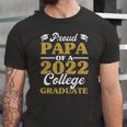 Proud Papa Of 2022 College Graduate Grandpa Graduation Jersey T-Shirt