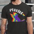Purride Gay Pride Cat Pride Cat Cat Lgbtq Jersey T-Shirt Purride Gay Pride Cat Pride Cat Cat Lgbtq Jersey T-Shirt