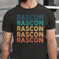Rascon Name Shirt Rascon Family Name Unisex Jersey Short Sleeve Crewneck Tshirt