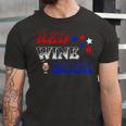 Red Wine Blue 4Th Of July Wine Red White Blue Wine Glasses V3 Unisex Jersey Short Sleeve Crewneck Tshirt