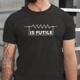 Resistor Is Futile Design Electrical Engineering Resistance Unisex Jersey Short Sleeve Crewneck Tshirt