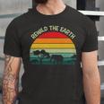 Rewild The Earth Animal Forest Earth Day Unisex Jersey Short Sleeve Crewneck Tshirt