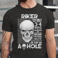 Riker Name Gift Riker Ive Only Met About 3 Or 4 People Unisex Jersey Short Sleeve Crewneck Tshirt