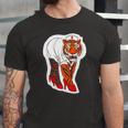Sexy Tiger Nurse Tiger Lover Jersey T-Shirt