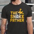 The Snake Father Reptile Owner Jersey T-Shirt