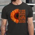 Sunflower In June We Wear Orange Gun Violence Awareness Day Jersey T-Shirt