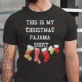 This Is My Christmas Pajama 876 Shirt Unisex Jersey Short Sleeve Crewneck Tshirt