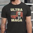 Ultra Maga Proud Ultra-Maga Usa Flag Jersey T-Shirt