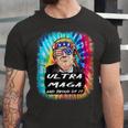 Ultra Maga Trump America Fun Tie Dye Unisex Jersey Short Sleeve Crewneck Tshirt