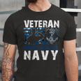 Veteran Veterans Day Us Navy Veteran Usns 128 Navy Soldier Army Military Unisex Jersey Short Sleeve Crewneck Tshirt