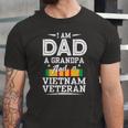 Veterans Day Grandpa Dad Vietnam Veteran Fathers Day Jersey T-Shirt