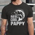 Vintage Reel Cool Pappy Fishing Fathers Day Jersey T-Shirt