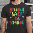 Welcome Back To School Happy First Day 488 Shirt Unisex Jersey Short Sleeve Crewneck Tshirt