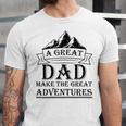 A Great Dad Make The Great Adventures Unisex Jersey Short Sleeve Crewneck Tshirt