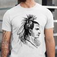 American Native Indian Graphics Unisex Jersey Short Sleeve Crewneck Tshirt