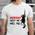 Black Cat Sayes Hey Cat Sayes Hey Unisex Jersey Short Sleeve Crewneck Tshirt