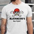 Blackbeards Bar Grill Unisex Jersey Short Sleeve Crewneck Tshirt