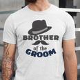 Brother Of The Groom Matching Bridal Party For Family Unisex Jersey Short Sleeve Crewneck Tshirt