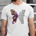 Butterfly She Whispered Back I Am The Storm Jersey T-Shirt