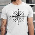 Compass Unisex Jersey Short Sleeve Crewneck Tshirt