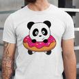 Cute Panda Bear Pandas Donut Sprinkles Jersey T-Shirt