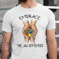 Embrace Ausomeness Unisex Jersey Short Sleeve Crewneck Tshirt