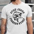 Fishing Lovers Even Jesus Had A Fishing Story Unisex Jersey Short Sleeve Crewneck Tshirt