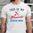 Fourth Of July My Fireworks Vintage 749 Shirt Unisex Jersey Short Sleeve Crewneck Tshirt