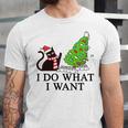 Funny Black Cat Funny Christmas Toilet 635 Shirt Unisex Jersey Short Sleeve Crewneck Tshirt