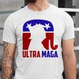 Funny Ultra Maga Gift For Americans Trump Biden Lover Unisex Jersey Short Sleeve Crewneck Tshirt