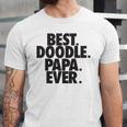 Goldendoodle Papa Best Doodle Papa Ever Dog Lover Jersey T-Shirt