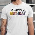 Happy Birthday V2 Unisex Jersey Short Sleeve Crewneck Tshirt