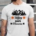 Hiking Keeps Memories V2 Unisex Jersey Short Sleeve Crewneck Tshirt