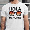 Hola Beaches Funny V2 Unisex Jersey Short Sleeve Crewneck Tshirt