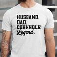 Husband Dad Cornhole Legend Bean Bag Lover Jersey T-Shirt