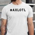 I Axlotl Questions Cute Axlotl V4 Unisex Jersey Short Sleeve Crewneck Tshirt