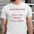 I Speak Italian Fluentlylanguage Italian Unisex Jersey Short Sleeve Crewneck Tshirt