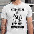 Keep Calm And Let Me Save Your Kitty Unisex Jersey Short Sleeve Crewneck Tshirt